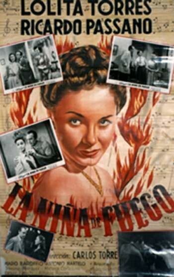 Девушка с огоньком (1952) постер