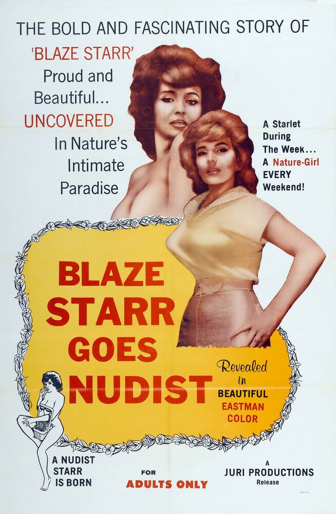 Blaze Starr Goes Nudist (1962) постер