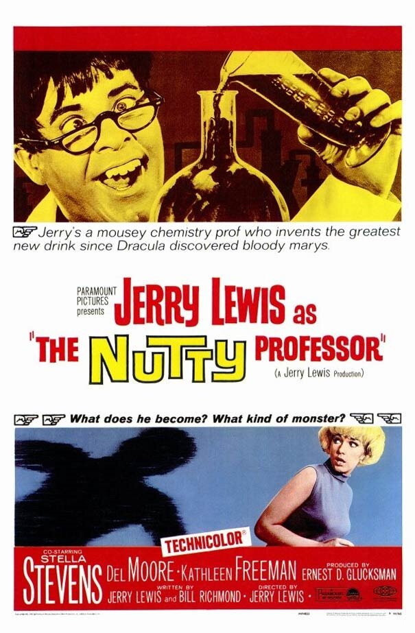 Чокнутый профессор (1963) постер