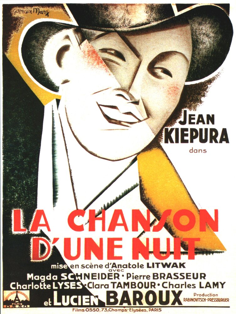 La chanson d'une nuit (1933) постер