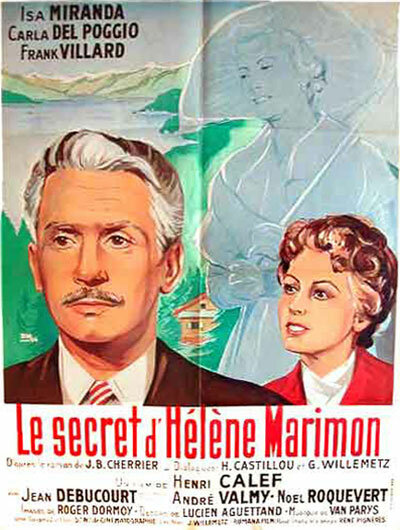 Тайна Элен Маримон (1954) постер