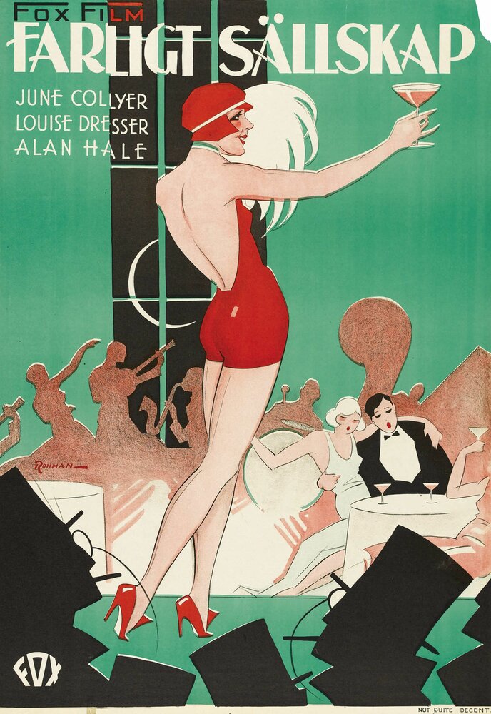 Not Quite Decent (1929) постер