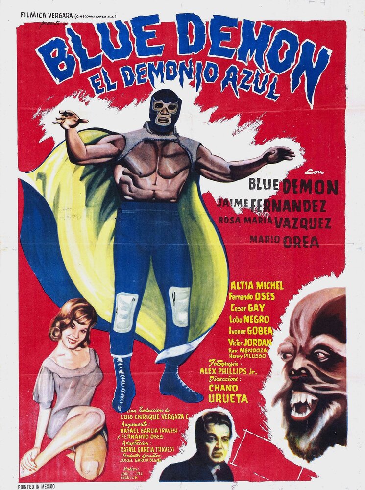 Blue Demon: El Demonio Azul (1965) постер