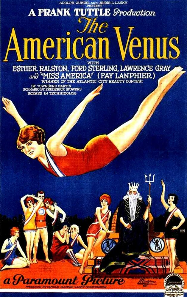 Американская Венера (1926) постер