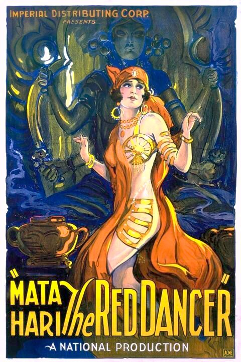 Мата Хари, красная танцовщица (1927) постер