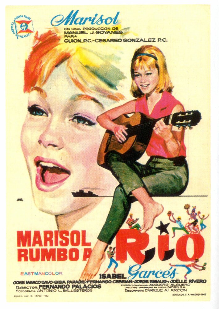 Marisol rumbo a Río (1963) постер