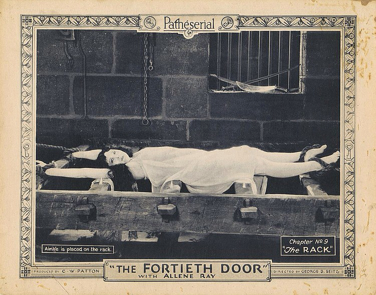 Гробница 40 ворот (1924) постер