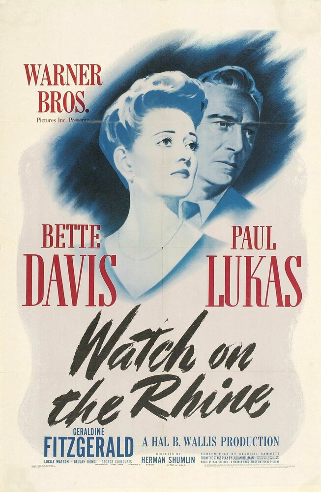 Дозор на Рейне (1943) постер