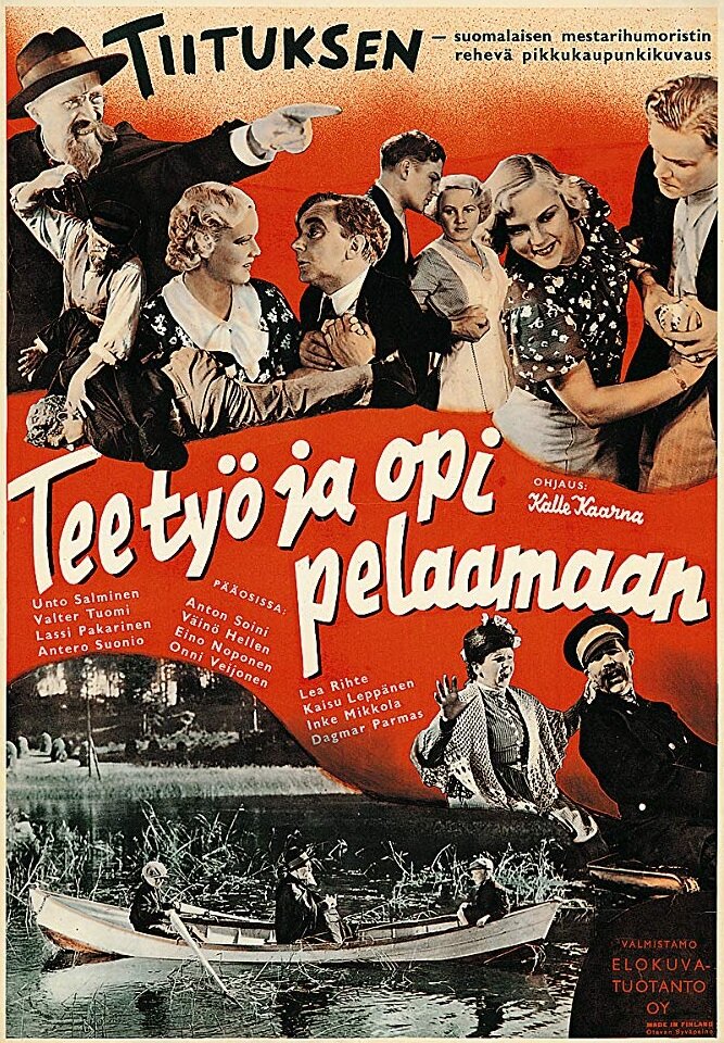 Tee työ ja opi pelaamaan (1936) постер