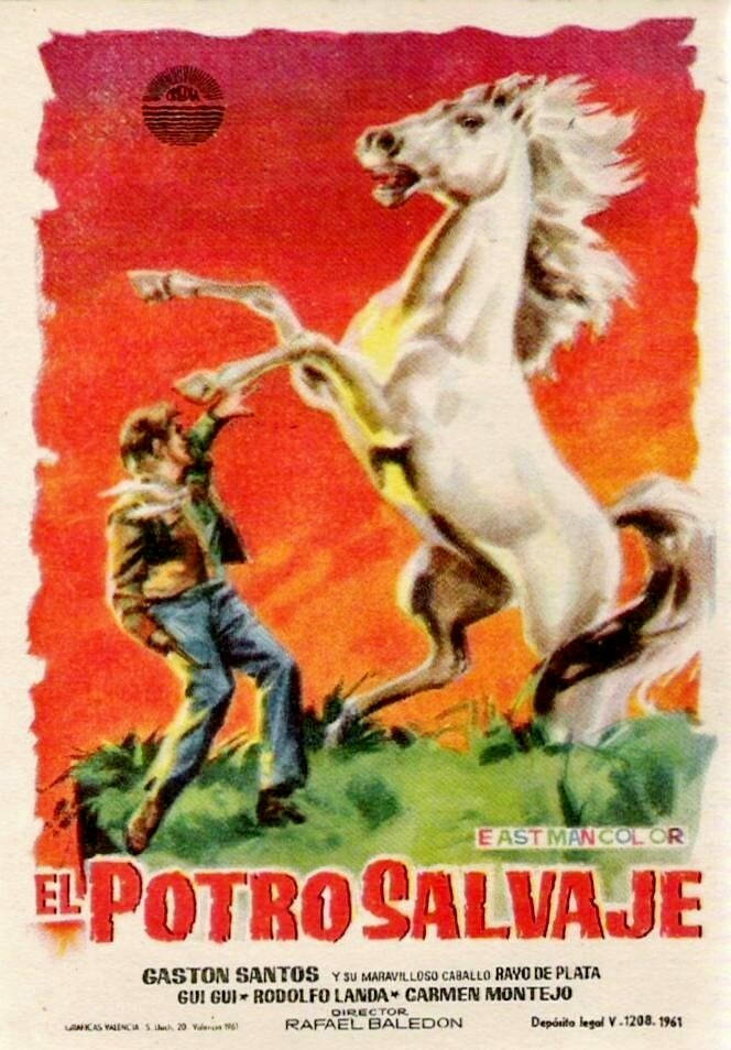 El potro salvaje (1958) постер
