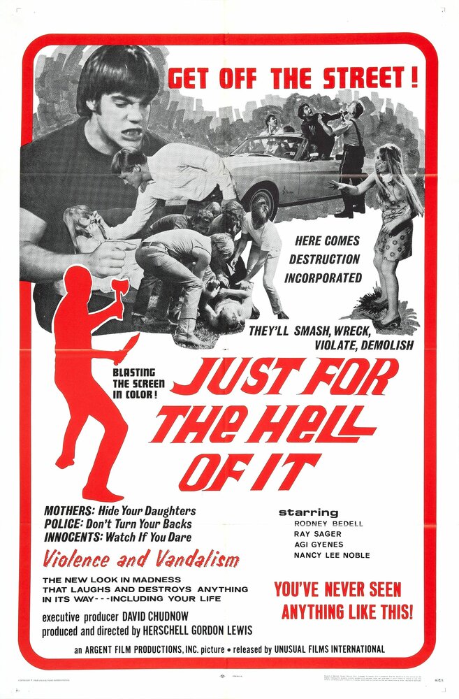 Только ради ада (1968) постер
