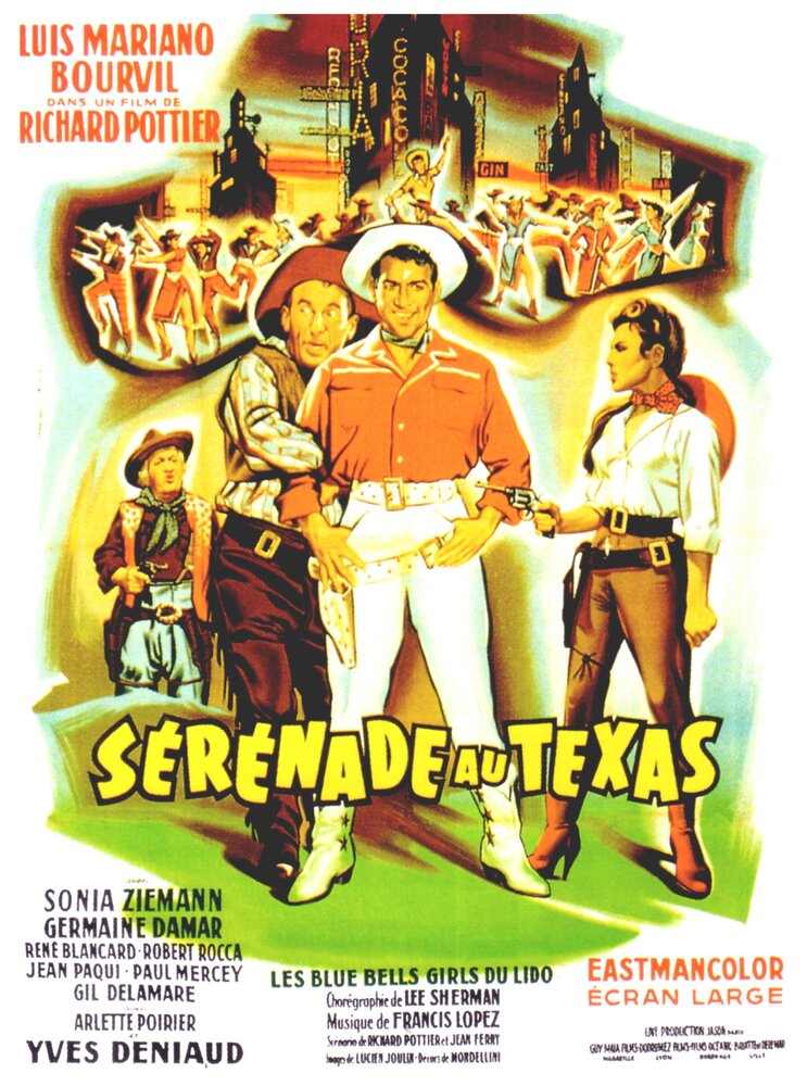 Техасская серенада (1958) постер
