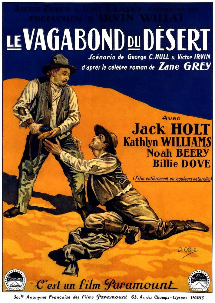 Wanderer of the Wasteland (1924) постер