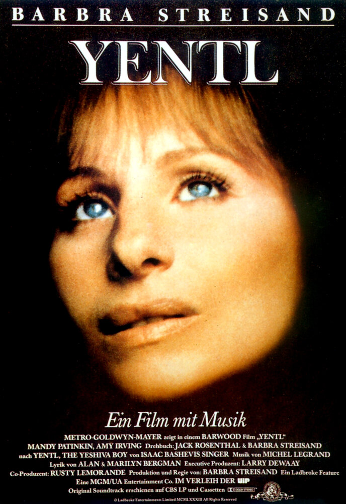 Йентл (1983) постер