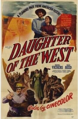 Дочь Запада (1949) постер