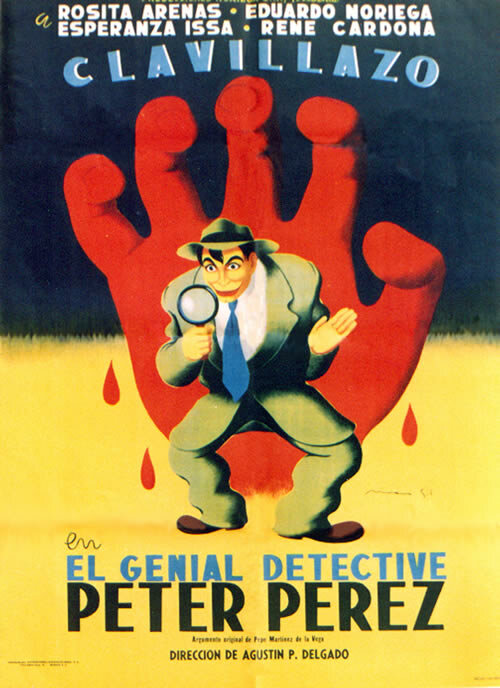El genial Detective Peter Pérez (1952) постер