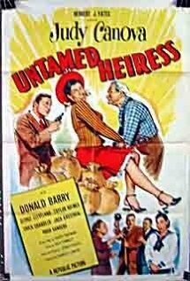 Untamed Heiress (1954) постер