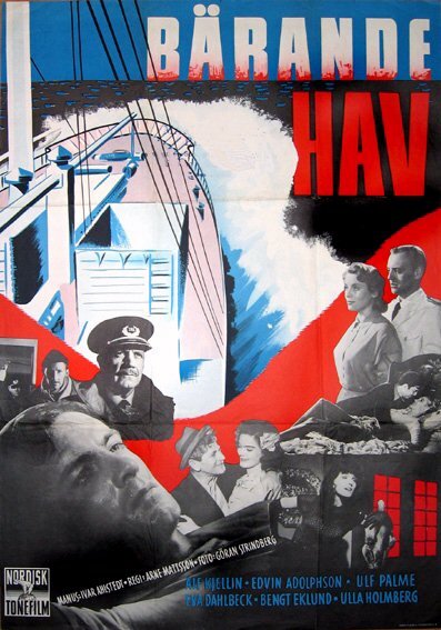 Море в огне (1951) постер
