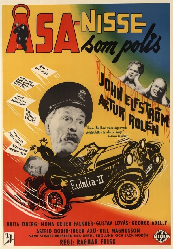 Åsa-Nisse som polis (1960) постер