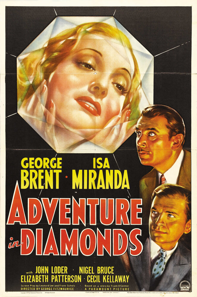 Приключение бриллиантов (1940) постер