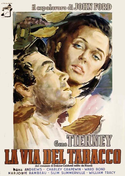 Табачная дорога (1941) постер