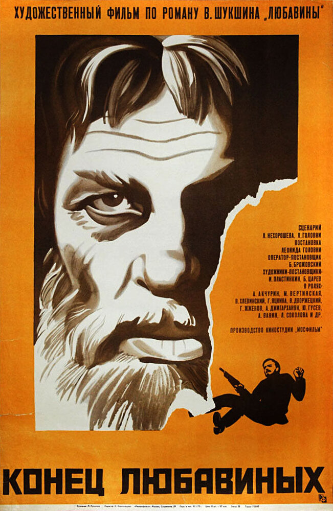 Конец Любавиных (1971) постер