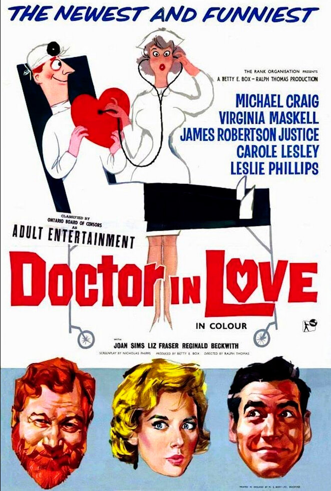 Доктор влюбился (1960) постер