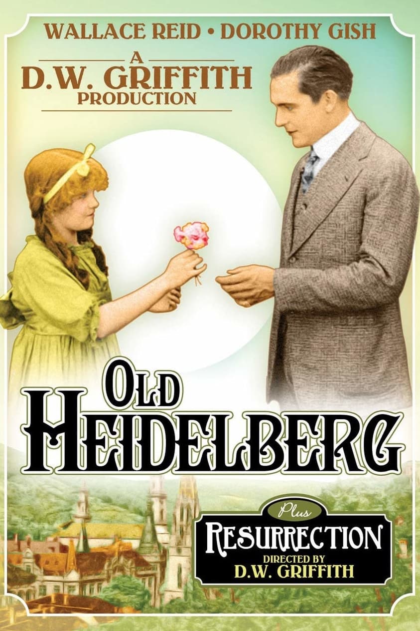 Старый Гейдельберг (1915) постер