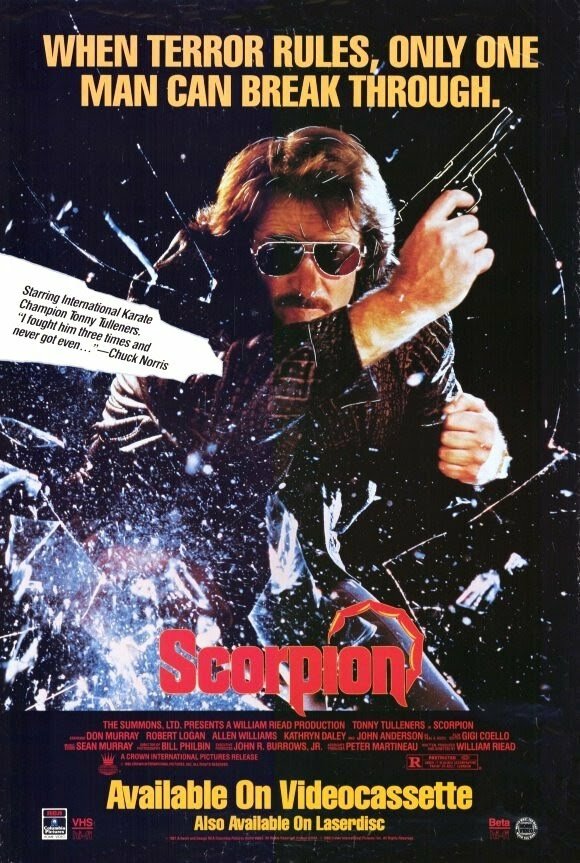 Скорпион (1986) постер