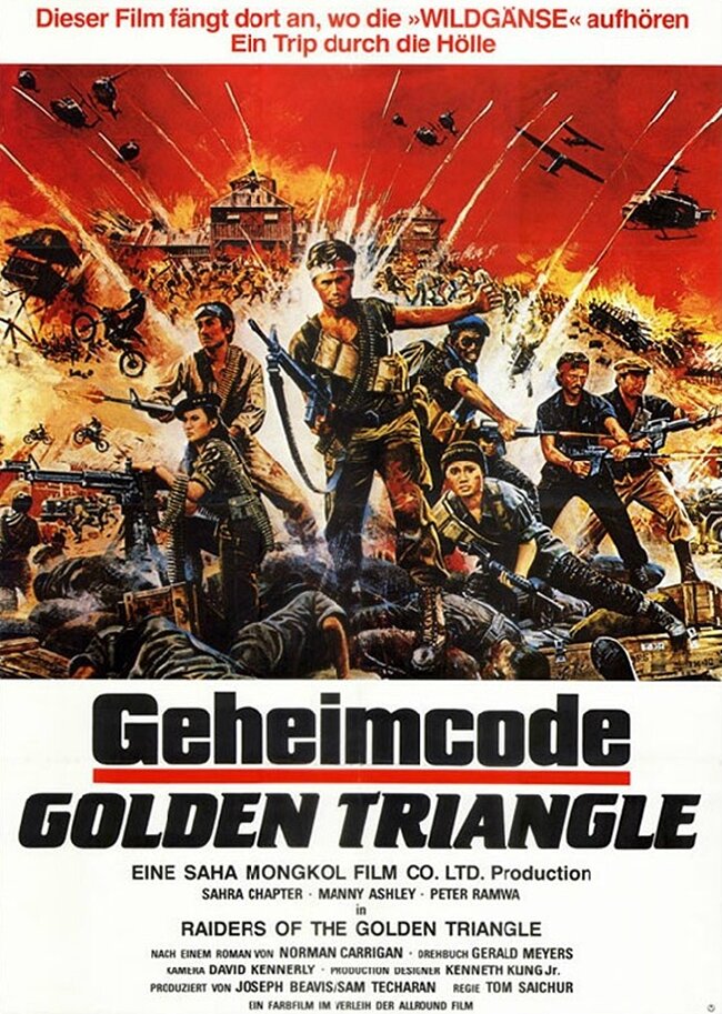 Наемники Золотого треугольника (1983) постер