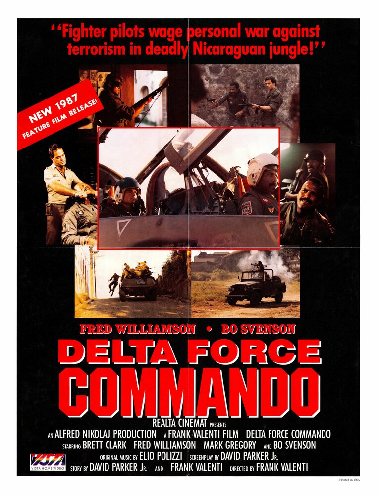 Delta Force Commando (1988) постер
