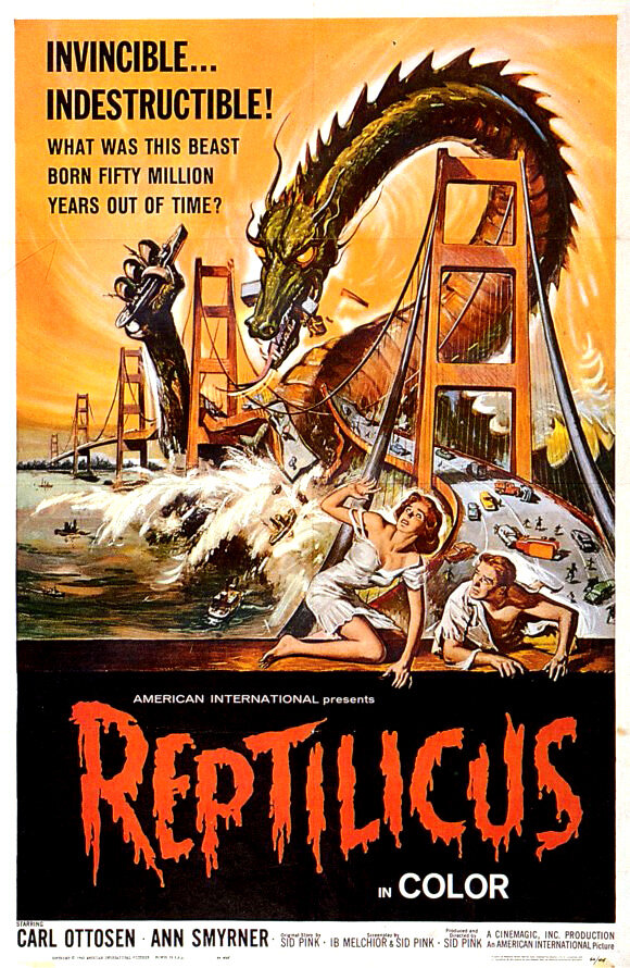 Рептиликус (1961) постер