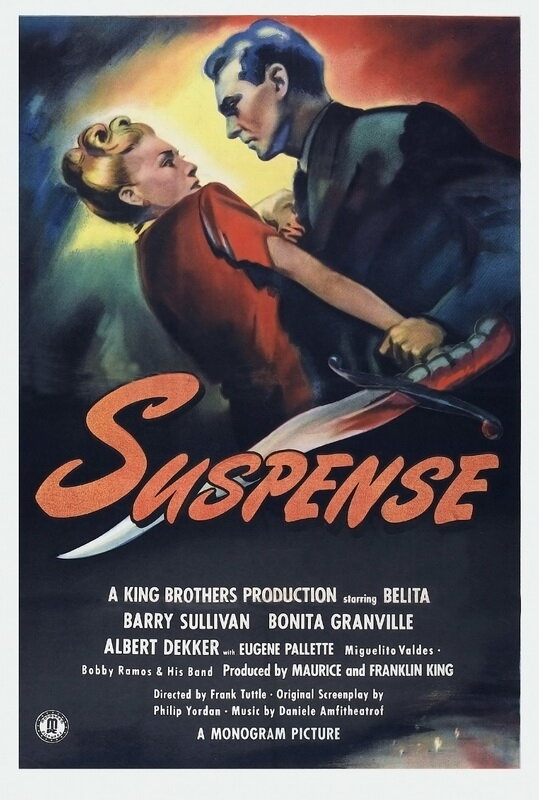 Саспенс (1946) постер