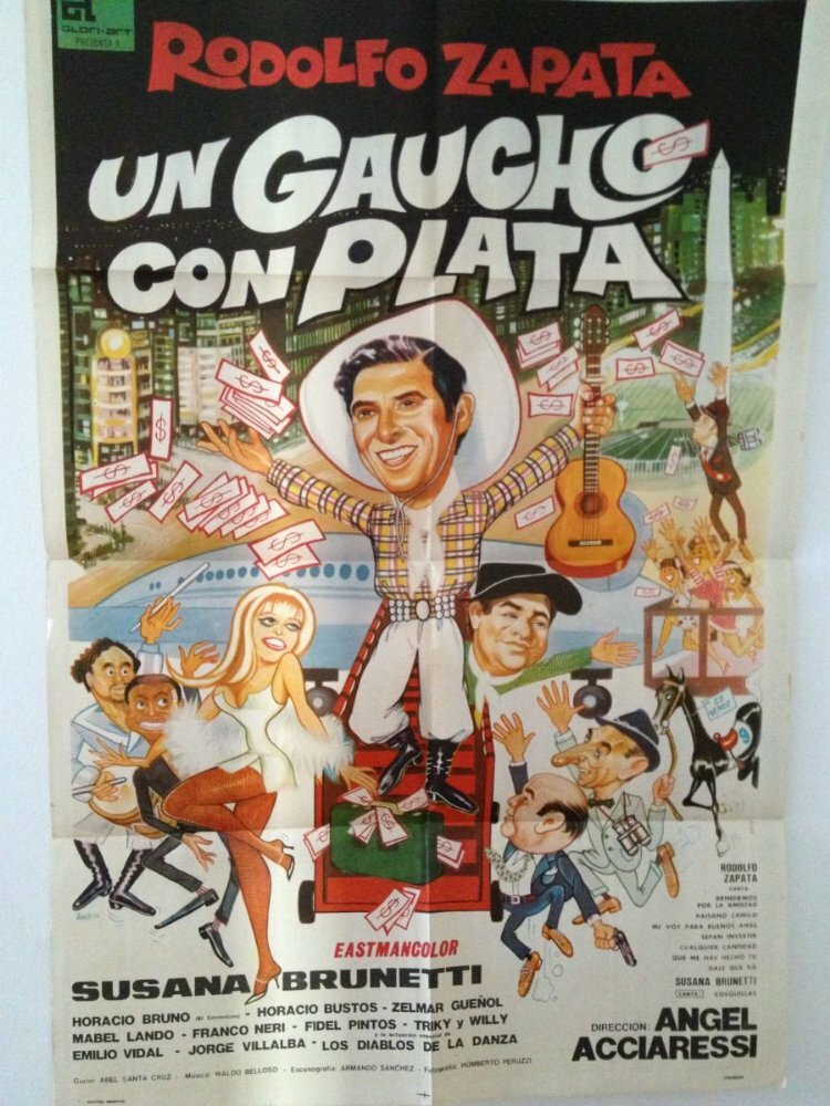 Un gaucho con plata (1970) постер