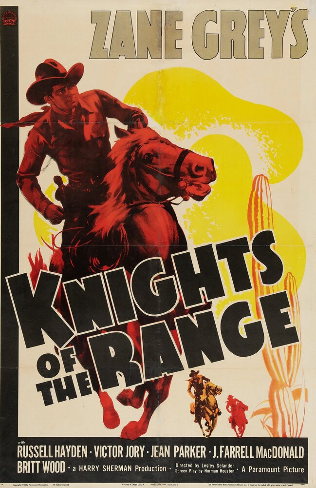 Knights of the Range (1940) постер