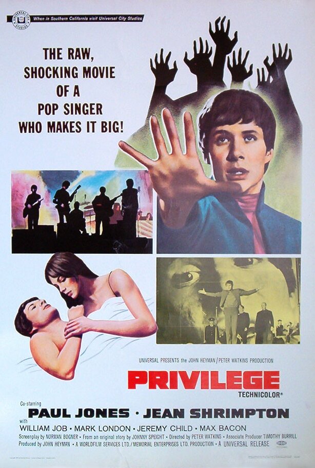 Привилегия (1967) постер