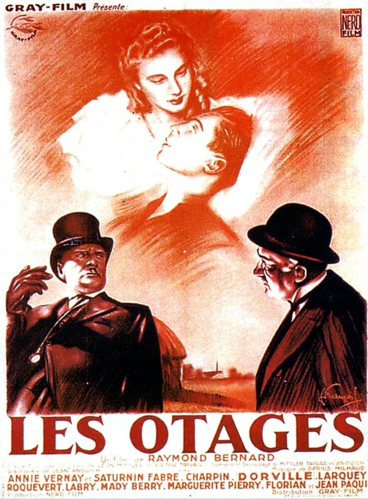 Заложники (1939) постер