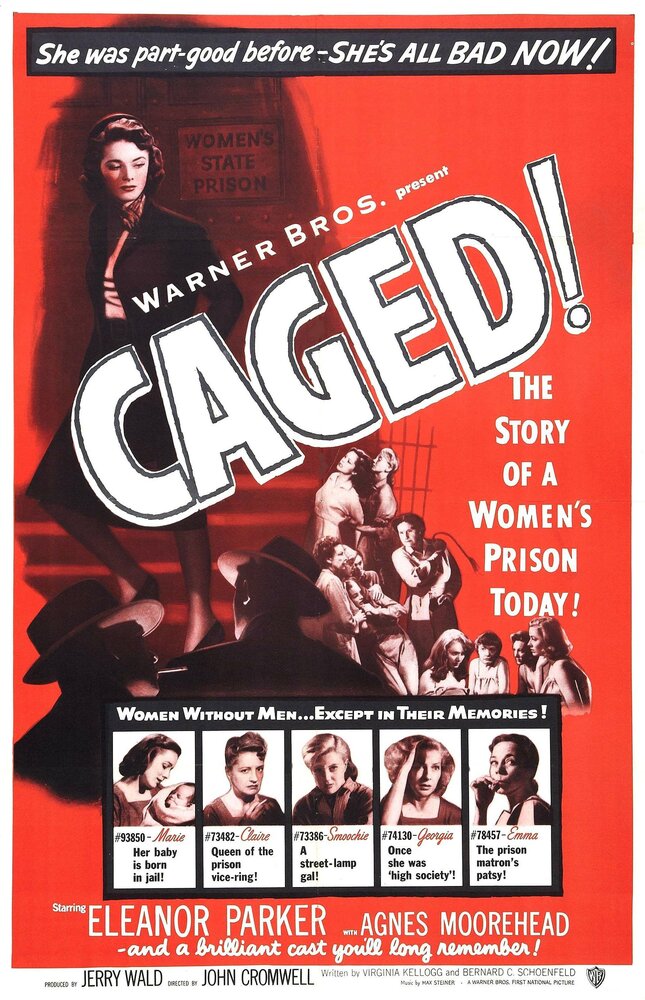 В клетке (1950) постер
