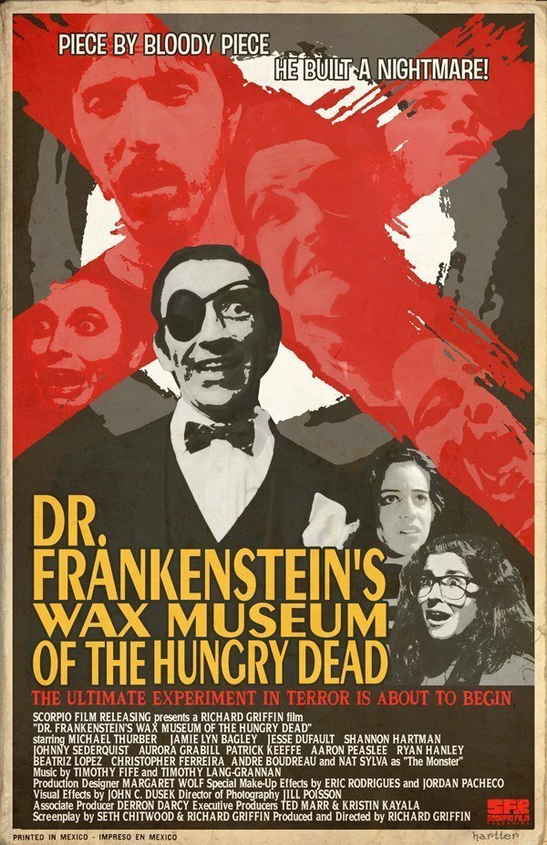 Dr. Frankenstein's Wax Museum of the Hungry Dead (2013) постер
