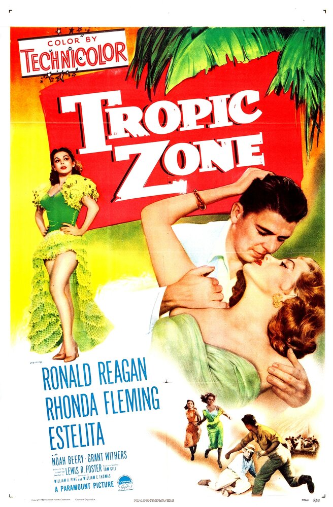 Тропическая зона (1953) постер
