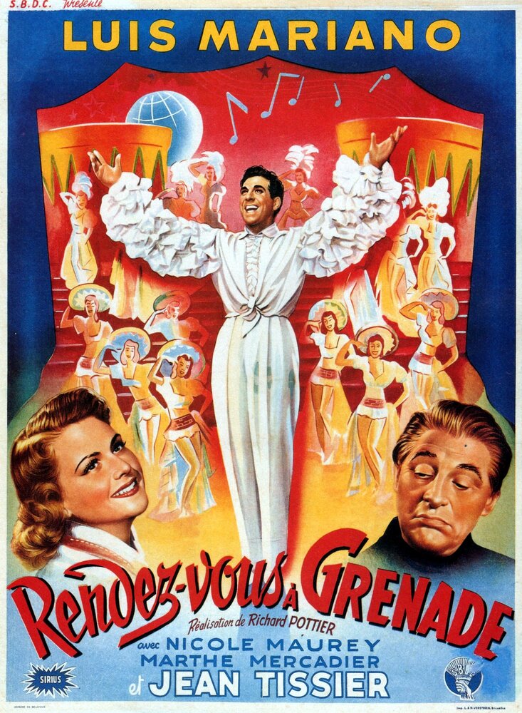 Рандеву в Гранаде (1951) постер