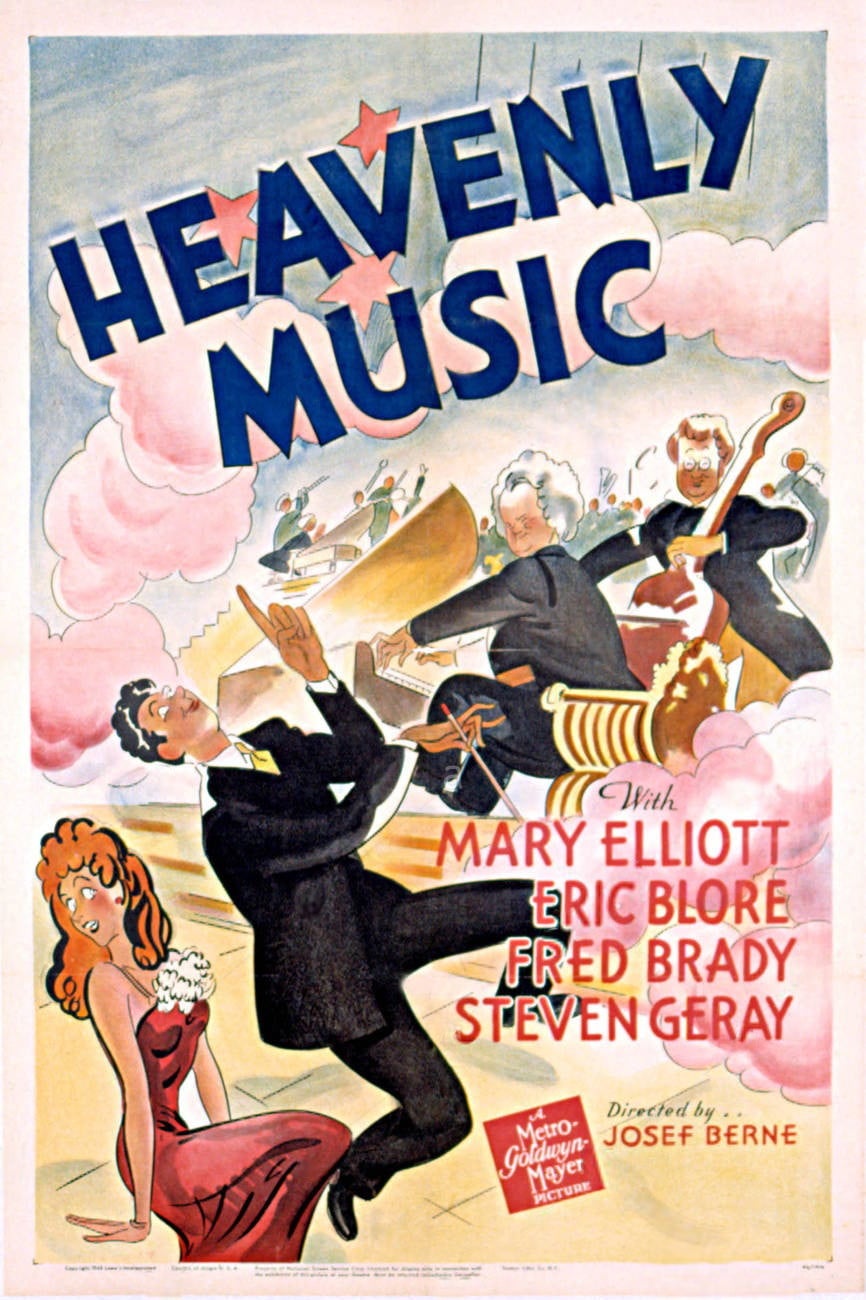 Божественная музыка (1943) постер