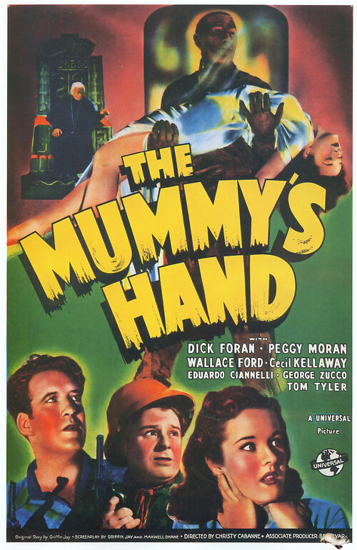 Рука мумии (1940) постер