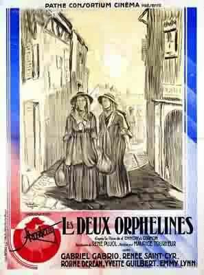 Две сиротки (1933) постер