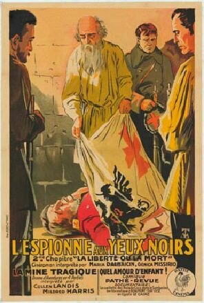 L'espionne aux yeux noirs (1926) постер