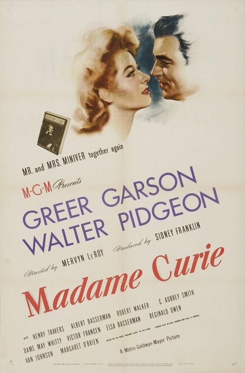 Мадам Кюри (1943) постер