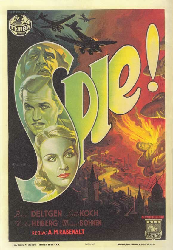 Achtung! Feind hört mit! (1940) постер