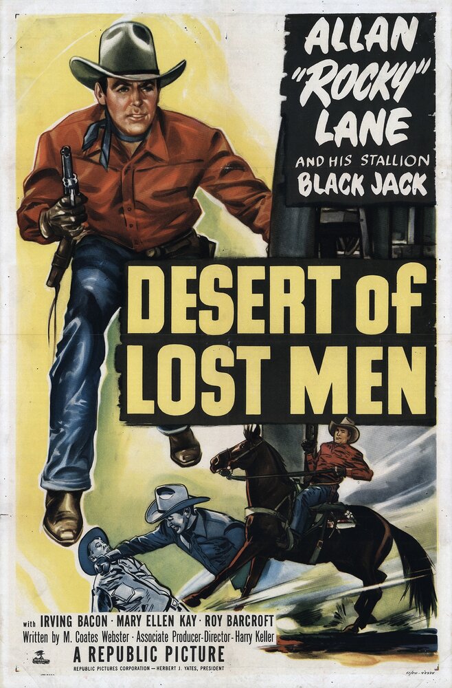 Desert of Lost Men (1951) постер