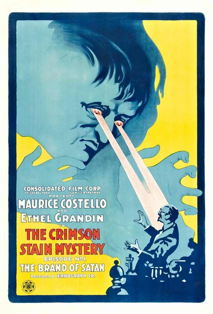 The Crimson Stain Mystery (1916) постер