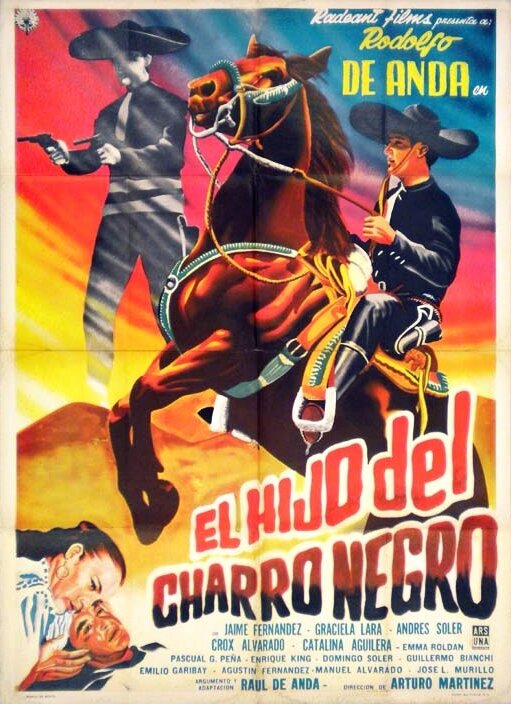 El hijo del charro negro (1961) постер